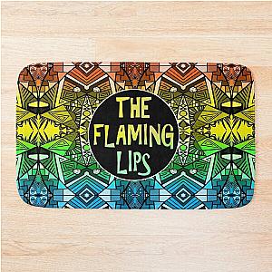 The Flaming Lips - Rainbow Pride Pattern 4 Bath Mat