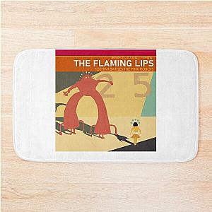 The Flaming Lips A Psychedelic Rock Band And Pop &Quot;Yoshimi Battles Pink Robots Simplified Album Bath Mat