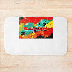 The Flaming Lips A Psychedelic Rock Band And Pop Art Lips Vintage Bath Mat