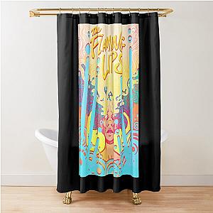 The Flaming Lips A Psychedelic Rock Band And Pop Poster Summer Tour 2019 Dj Electronic Shower Curtain