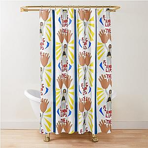 The flaming lips logo Shower Curtain