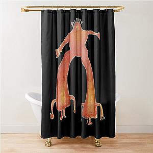 The Flaming Lips A Psychedelic Rock Band And Pop  - Pink Robot Techno Shower Curtain