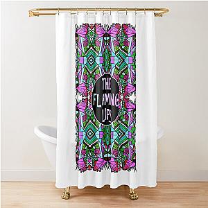 The Flaming Lips A Psychedelic Rock Band And Pop  - Psychedelic Pattern 2 Music Shower Curtain