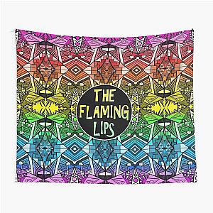 The Flaming Lips - Rainbow Pride Pattern 4 Tapestry