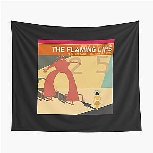 The Flaming Lips "Yoshimi Battles The Pink Robots" Simplified Album Cover Tapestry