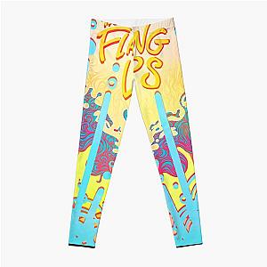 The Flaming Lips A Psychedelic Rock Band And Pop Poster Summer Tour 2019 Dj Electronic Leggings