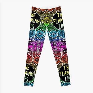 The Flaming Lips - Rainbow Pride Pattern 4 Leggings