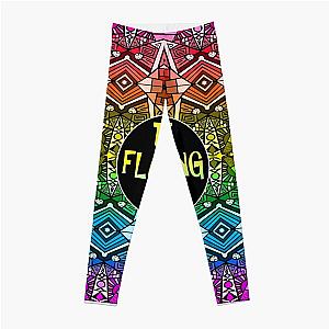 The Flaming Lips A Psychedelic Rock Band And Pop  - Rainbow Pride Pattern 4 Berlin Leggings