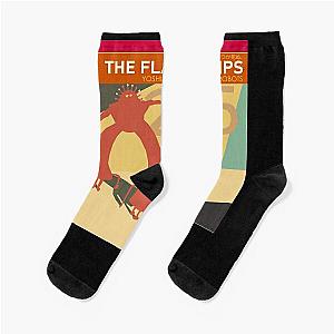 The Flaming Lips "Yoshimi Battles The Pink Robots" Simplified Album Cover Classic T Shirt  Socks