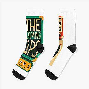 The Flaming Lips A Psychedelic Rock Band And Pop Art Of Lips Techno Socks