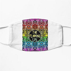 The Flaming Lips A Psychedelic Rock Band And Pop  - Rainbow Pride Pattern 4 Berlin Flat Mask