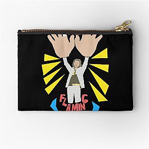 The Flaming Lips A Psychedelic Rock Band And Pop  - Big Hands Vintage Zipper Pouch