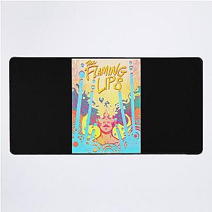 The Flaming Lips A Psychedelic Rock Band And Pop Poster Summer Tour 2019 Dj Electronic Desk Mat