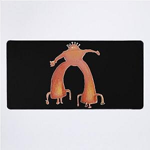 The Flaming Lips A Psychedelic Rock Band And Pop  - Pink Robot Techno Desk Mat