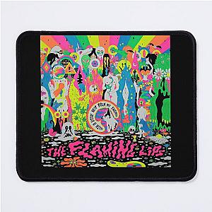 The Flaming Lips A Psychedelic Rock Band And Pop Line On Life Flame  Retro Mouse Pad