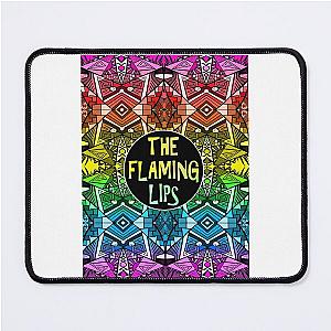 The Flaming Lips A Psychedelic Rock Band And Pop  - Rainbow Pride Pattern 4 Berlin Mouse Pad