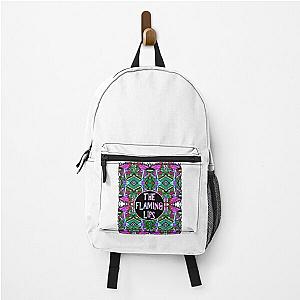 The Flaming Lips A Psychedelic Rock Band And Pop  - Psychedelic Pattern 2 Music Backpack