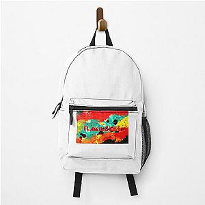 The Flaming Lips A Psychedelic Rock Band And Pop Art Lips Vintage Backpack