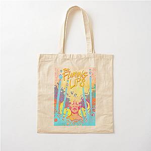 The Flaming Lips A Psychedelic Rock Band And Pop Poster Summer Tour 2019 Dj Electronic Cotton Tote Bag