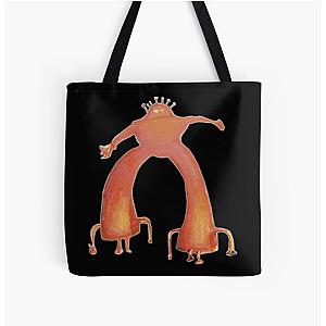 The Flaming Lips A Psychedelic Rock Band And Pop  - Pink Robot Techno All Over Print Tote Bag