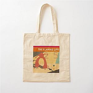 The Flaming Lips "Yoshimi Battles The Pink Robots" Simplified Album Cover Cotton Tote Bag