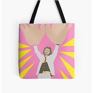 The flaming lips - big hands All Over Print Tote Bag