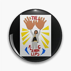 The flaming lips logo Pin