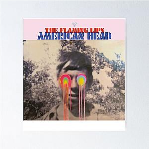 The Flaming Lips A Psych Rock Band and Pop Warrock American Headliners Techno Poster