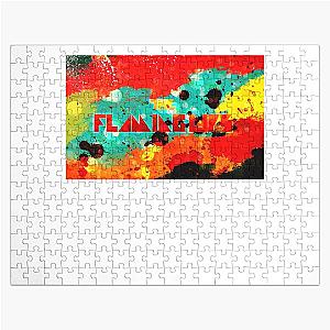The Flaming Lips a Psychedelic Rock Band Vintage Jigsaw Puzzle