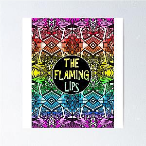The Flaming Lips A Psychedelic Rock Band Pop Rainbow Pride Pattern 4 Berlin Poster
