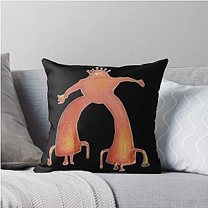 The Flaming Lips A Psychedelic Pop Rock Band - Pink Robot Throw Pillow