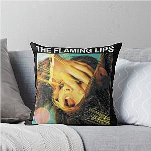The Flaming Lips A Psychedelic Rock Band Pop Steven Drozd Punk Vintage Throw Pillow