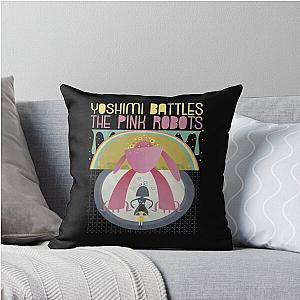 The Flaming Lips Yoshimi Battles the Pink Robots Poster 3 Throw Pillow