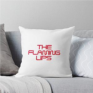The Flaming Lips Logo Throw Pillow