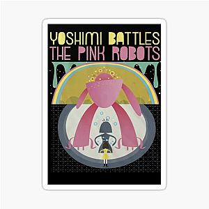 The Flaming Lips Yoshimi Battles The Robots Poster 3 Sticker