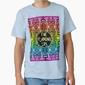The Flaming Lips Rainbow Pride Pattern Classic T-Shirt
