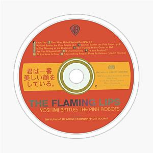 The Flaming Lips Yoshimi Battles the Pink Robots disc sticker
