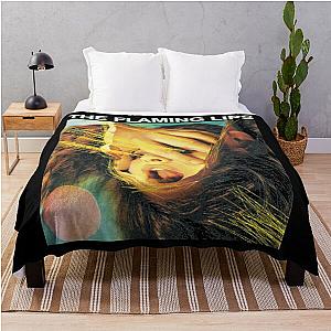 The Flaming Lips a Psychedelic Punk Vintage Blanket