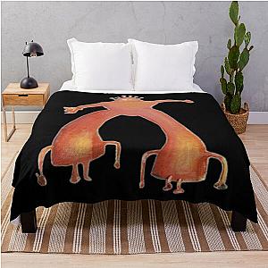 The Flaming Lips A Psychedelic Rock Band Pink Robot Techno Throw Blanket