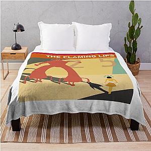 The Flaming Lips A Psychedelic Rock Band And Pop Yoshimi Battles Pink Robots Simplified Album Throw Blanket