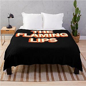 The Flaming Lips A Psychedelic Rock Band and Pop in Neverland Trending Throw Blanket