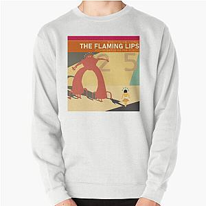 The Flaming Lips A Psychedelic Rock Band and Yomi Battles Pink Robots Simplified Album Pullover Sweater