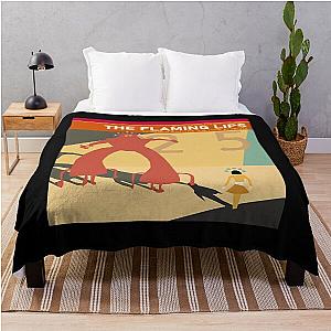 The Flaming Lips Yoshimi Battles the Pink Robots Simplified Album Cover Throw Blanket