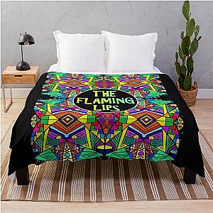 The Flaming Lips - Psychedelic Pattern Throw Blanket