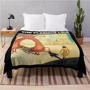 The Flaming Lips A Psychedelic Rock Band and Pop Throw Blanket