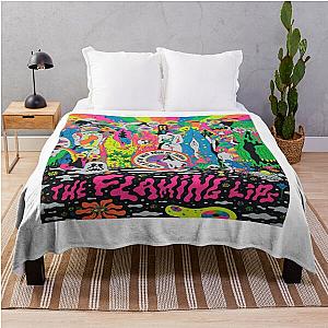 The Flaming Lips and Carl Cox Throw Blanket