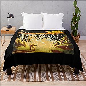 The Flaming Lips At War with the Mystics Throw Blanket