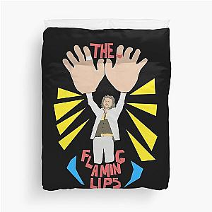 The Flaming Lips a Psychedelic Rock and Pop Big Hands Vintage Duvet Cover