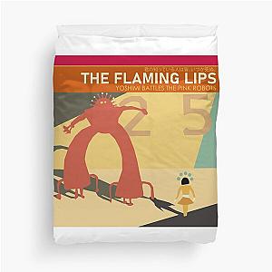 The Flaming Lips A Psychedelic Rock Band Yoshimi Battles Pink Robots Simplified Album Duvet Cover