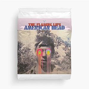 The Flaming Lips Psychedelic Rock Band Warroe American Head Techno Duvet Cover